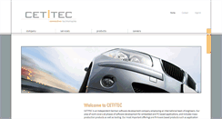 Desktop Screenshot of cetitec.com